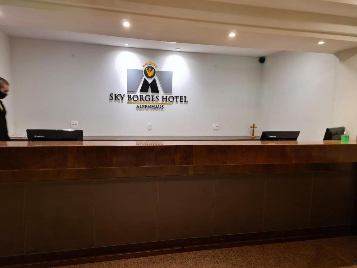 Sky Borges Hotel Alpenhaus - Gramado Ngoại thất bức ảnh