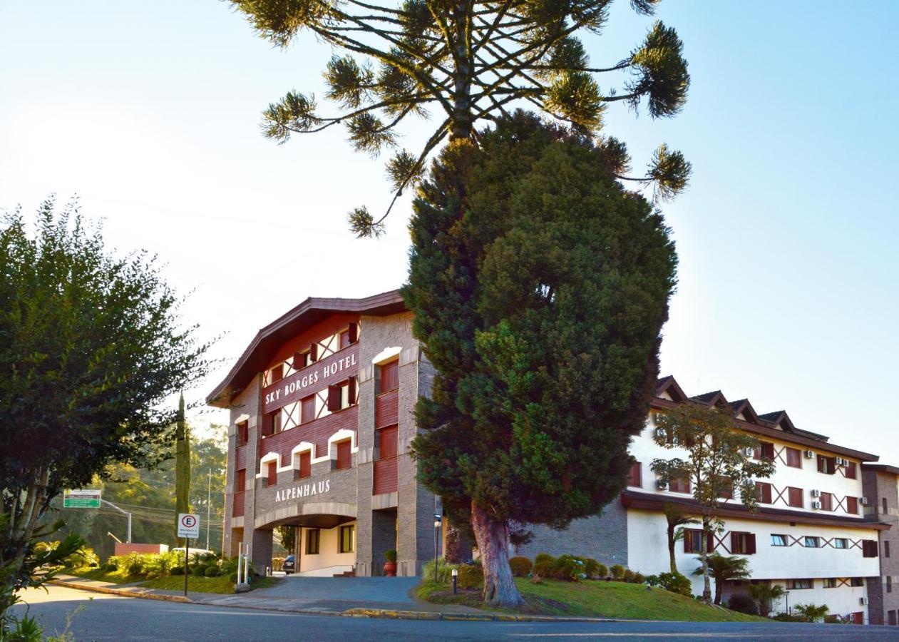 Sky Borges Hotel Alpenhaus - Gramado Ngoại thất bức ảnh