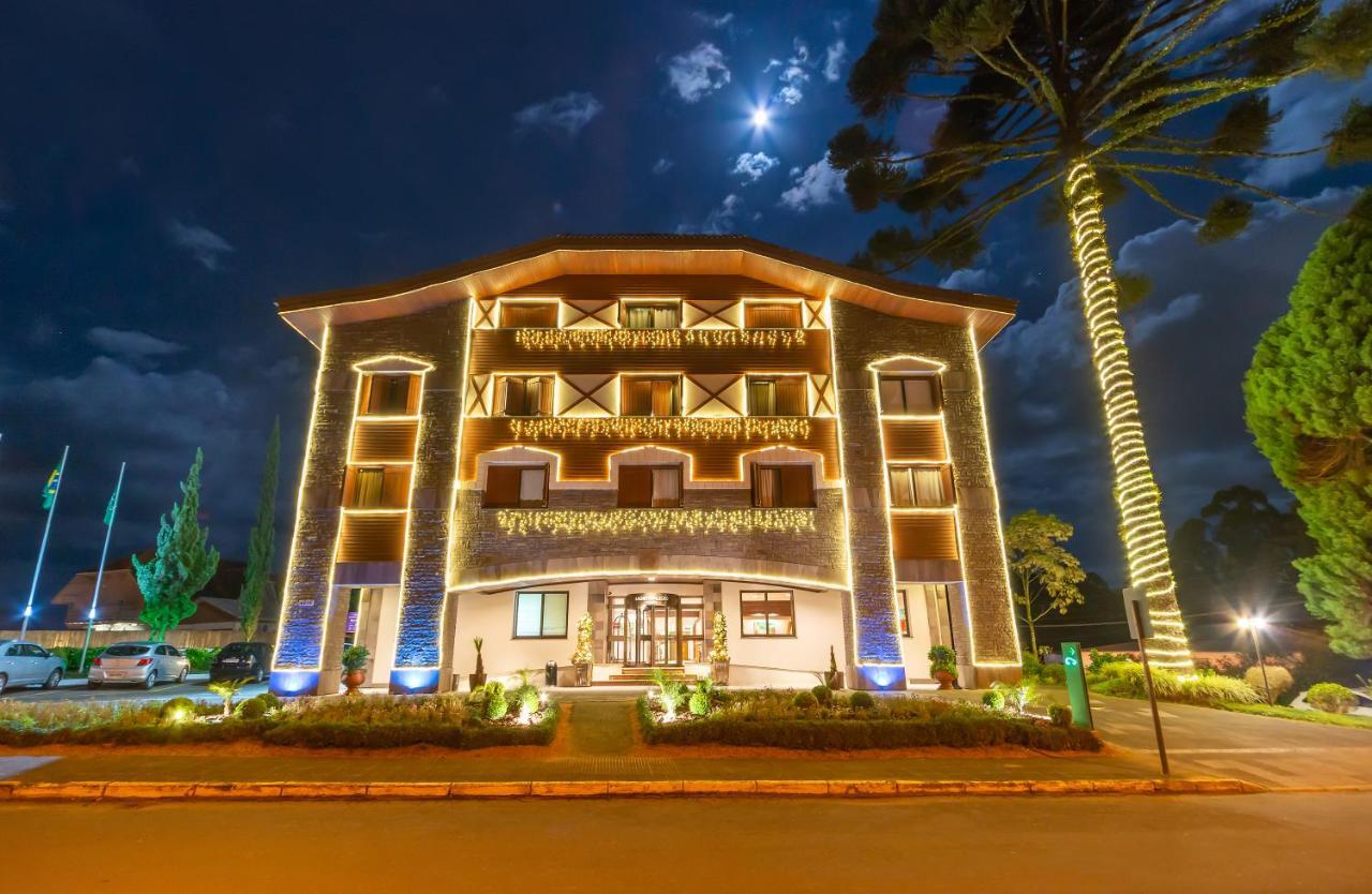 Sky Borges Hotel Alpenhaus - Gramado Ngoại thất bức ảnh